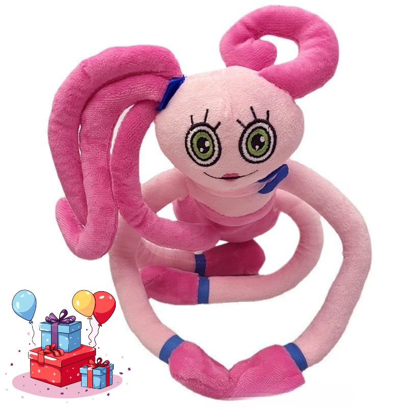 POPPY PLAYTIME Long Legs Pink Mommy Plush Toy Horror Game Stuffed Doll Kid Party Favors Gift