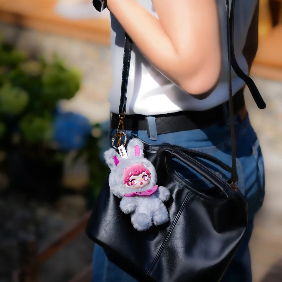 Blind Box Keychain Cute Heartbeat Whisper Dumia Maytree Doll Cute Collectible Kawaii Surprising Box Plush Toy Figure Kid Gift
