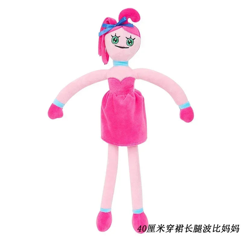 POPPY PLAYTIME Long Legs Pink Mommy Plush Toy Horror Game Stuffed Doll Kid Party Favors Gift