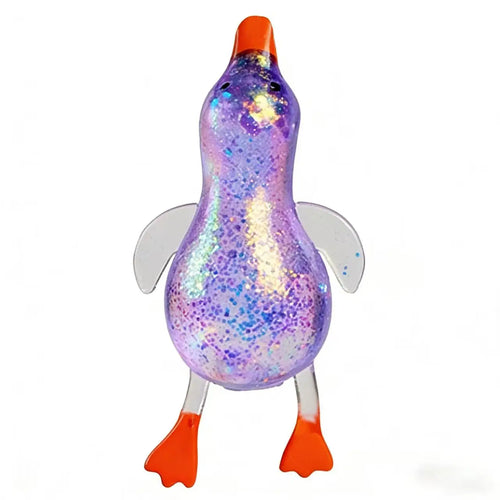 Cute Slow Rebound Stress Relief Ball Maltose Aurora Duck Squeeze Toy Decompression Stretch Toy for Adults And Children Gift