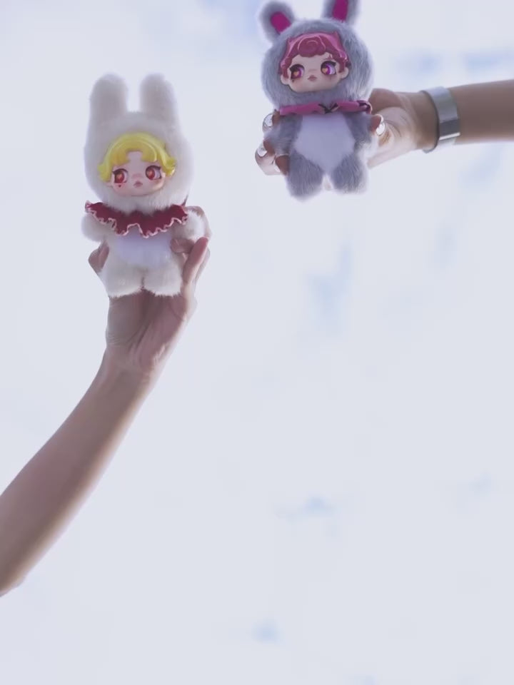 Blind Box Keychain Cute Heartbeat Whisper Dumia Maytree Doll Cute Collectible Kawaii Surprising Box Plush Toy Figure Kid Gift